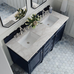 James Martin Brittany 60" Double Vanity with 3 CM Countertop