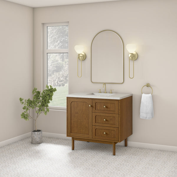 James Martin Laurent 36" Single Vanity with 3 CM Countertop