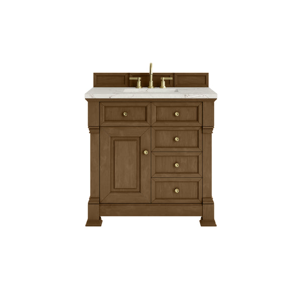 James Martin Brookfield 36" Single Vanity with 3 CM Countertop - Luxe Bathroom Vanities