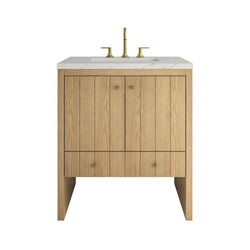 James Martin Hudson 30" Single Vanity with 3 CM Countertop