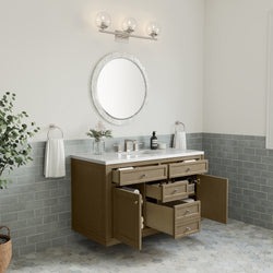 James Martin Chicago 48" Single Vanity with 3 CM Countertop