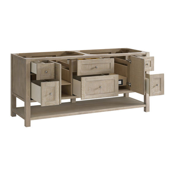 James Martin Breckenridge 72" Double Vanity w/ 3 CM Countertop