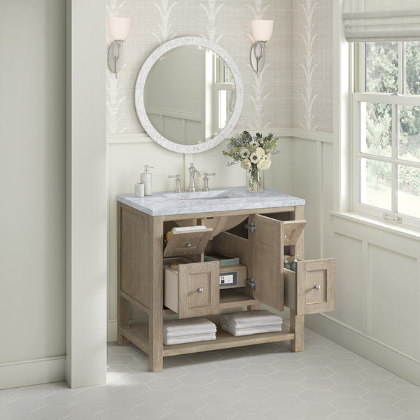 James Martin Breckenridge 36" Single Vanity w/ 3CM Countertop