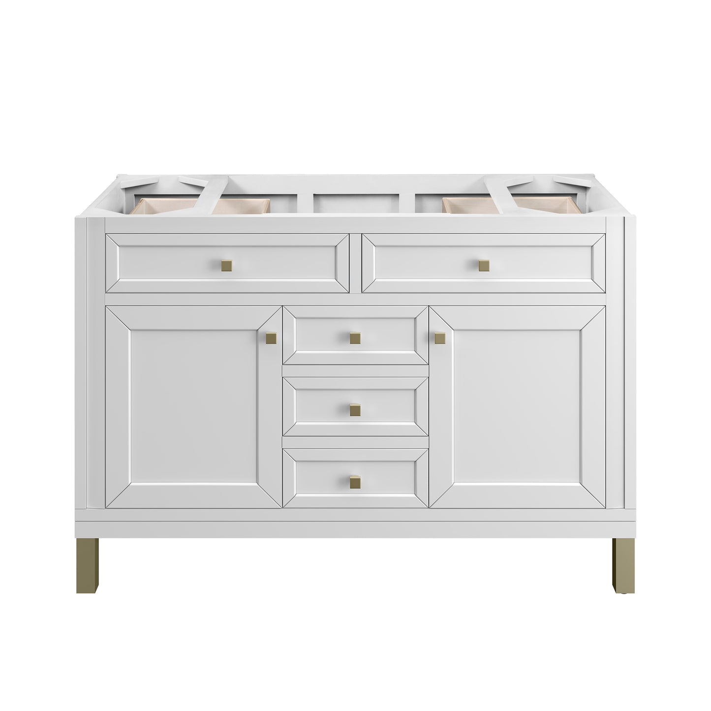 James Martin Chicago 48" Single Vanity (Cabinet Only) - Luxe Bathroom Vanities