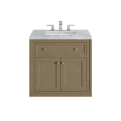 James Martin Chicago 30" Single Vanity with 3 CM Countertop