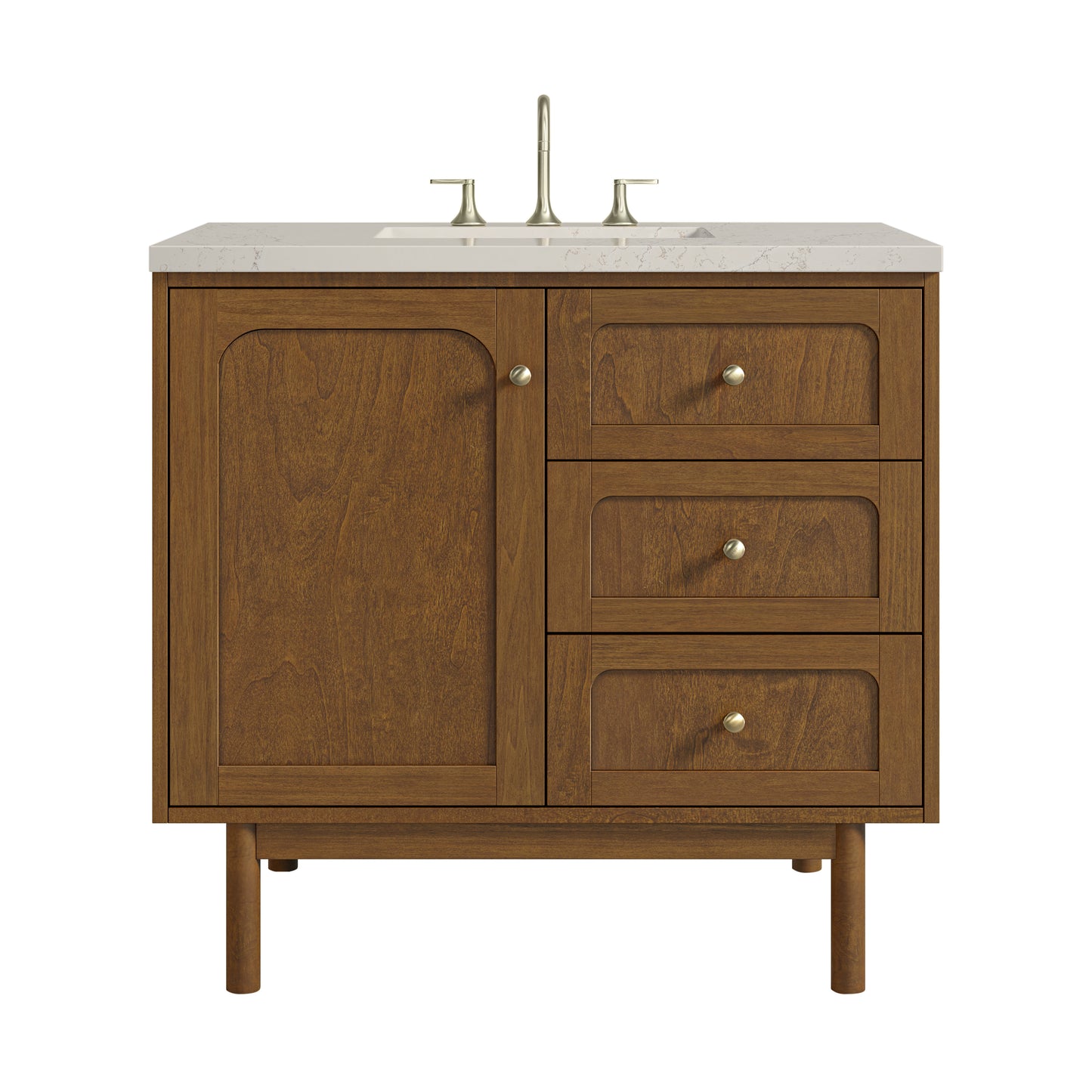 James Martin Laurent 36" Single Vanity with 3 CM Countertop