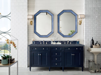 James Martin Brittany 72" Double Vanity with 3 CM Countertop