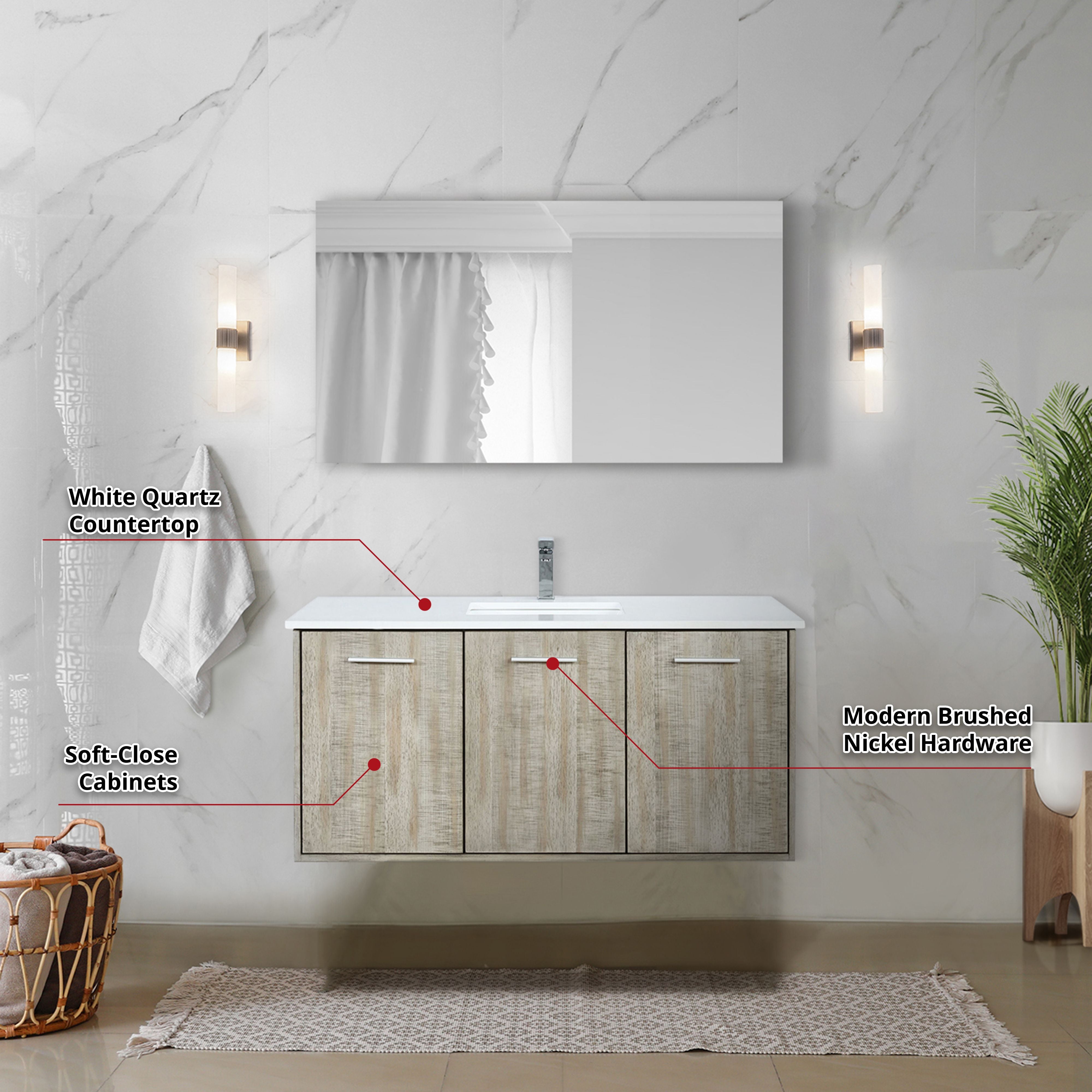 43 inch bathroom vanity deals without top