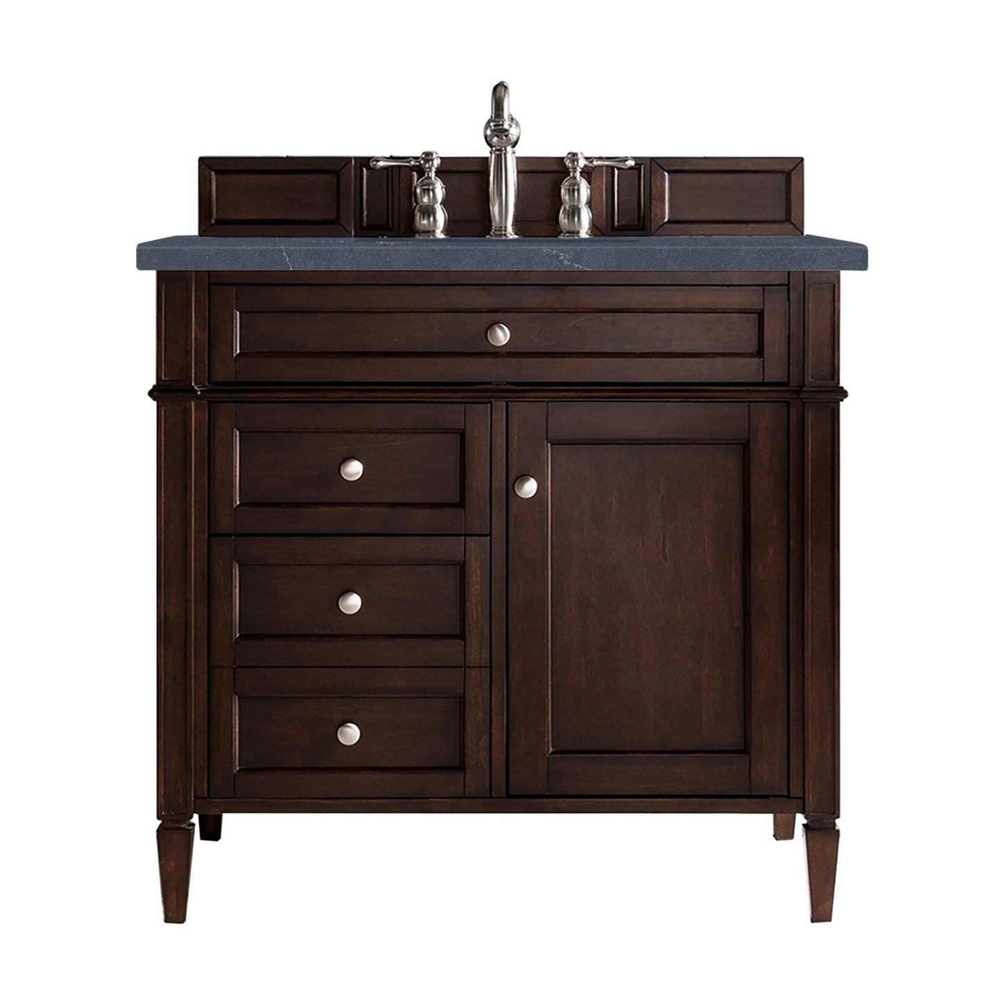 James Martin Brittany 36" Single Vanity with 3 Countertop