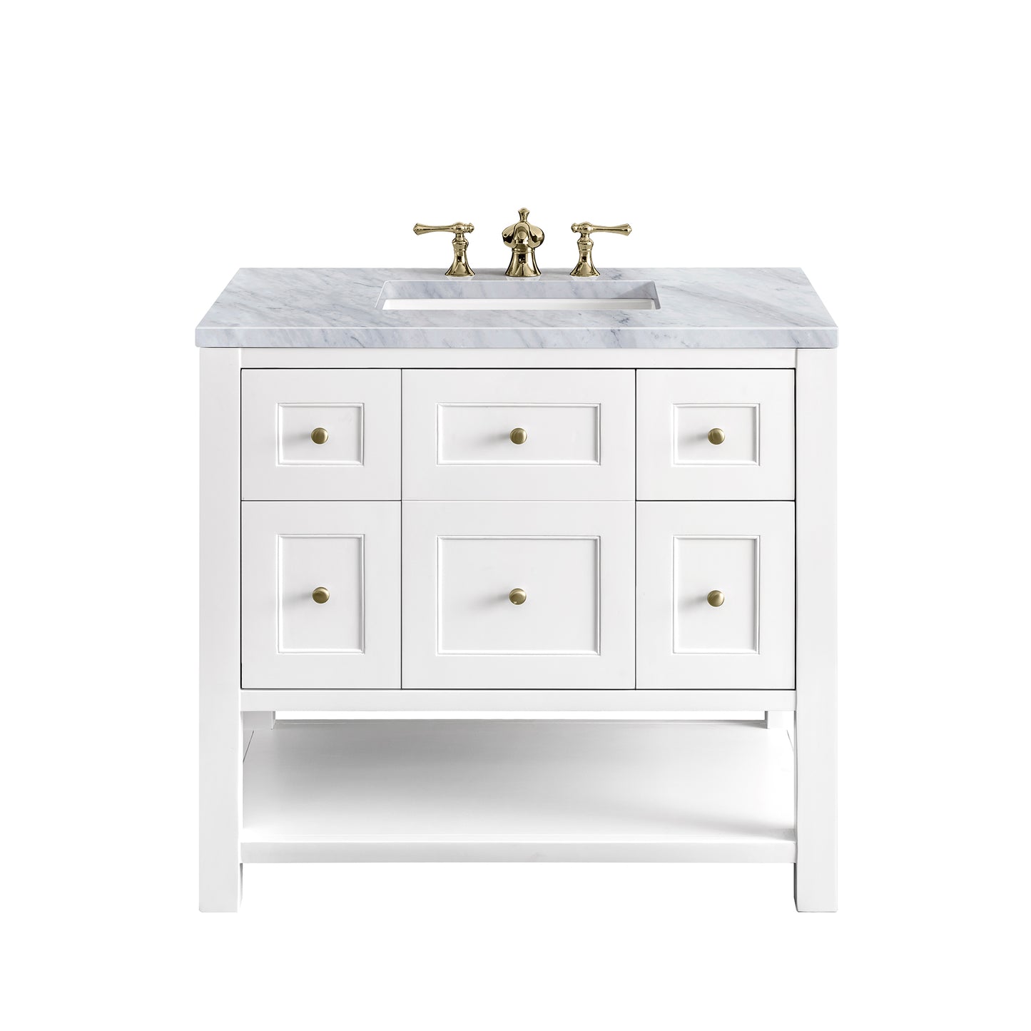 James Martin Breckenridge 36" Single Vanity w/ 3CM Countertop