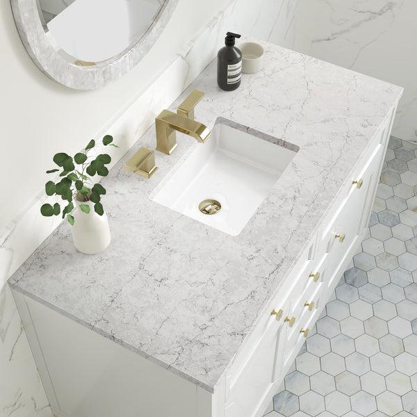 James Martin Chicago 48" Single Vanity with 3 CM Countertop