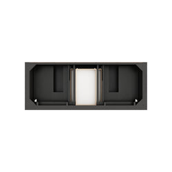 James Martin Brookfield 60" Double Vanity with 3 CM Countertop & FreePower Wireless Charger