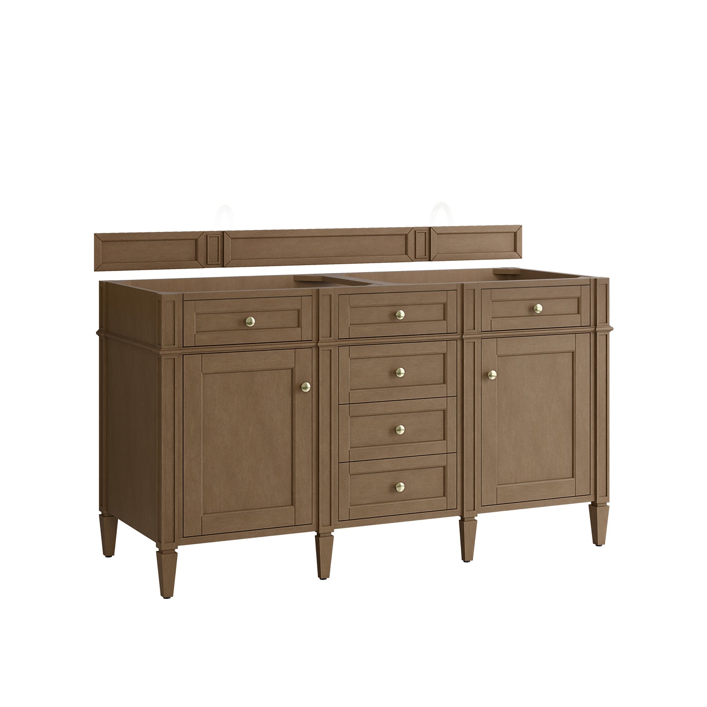 James Martin Brittany 60" Double Vanity (Cabinet Only)