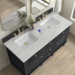 James Martin Lorelai 60" Double Vanity with 3 CM Countertop & FreePower Wireless Charger