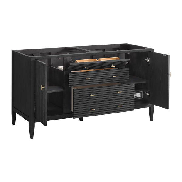 James Martin Myrrin 60" Double Vanity with 3 CM Countertop