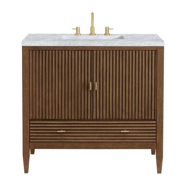James Martin Myrrin 36" Single Vanity with 3 CM Countertop