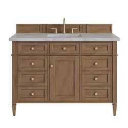 James Martin Brittany 48" Single Vanity with 3CM Top