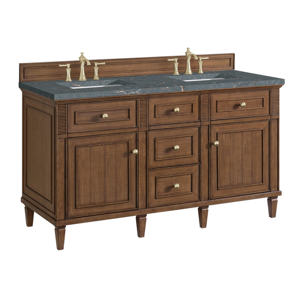 James Martin Lorelai 60" Double Vanity with 3 CM Countertop & FreePower Wireless Charger