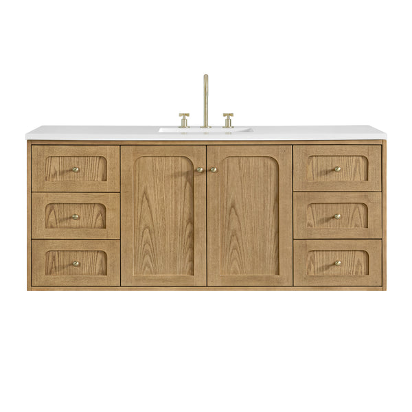 James Martin Laurent 60" Single Vanity with 3 CM Countertop