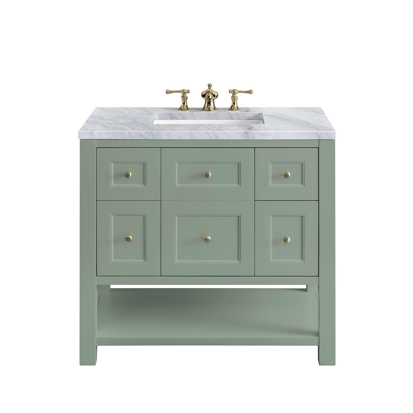 James Martin Breckenridge 36" Single Vanity w/ 3CM Countertop