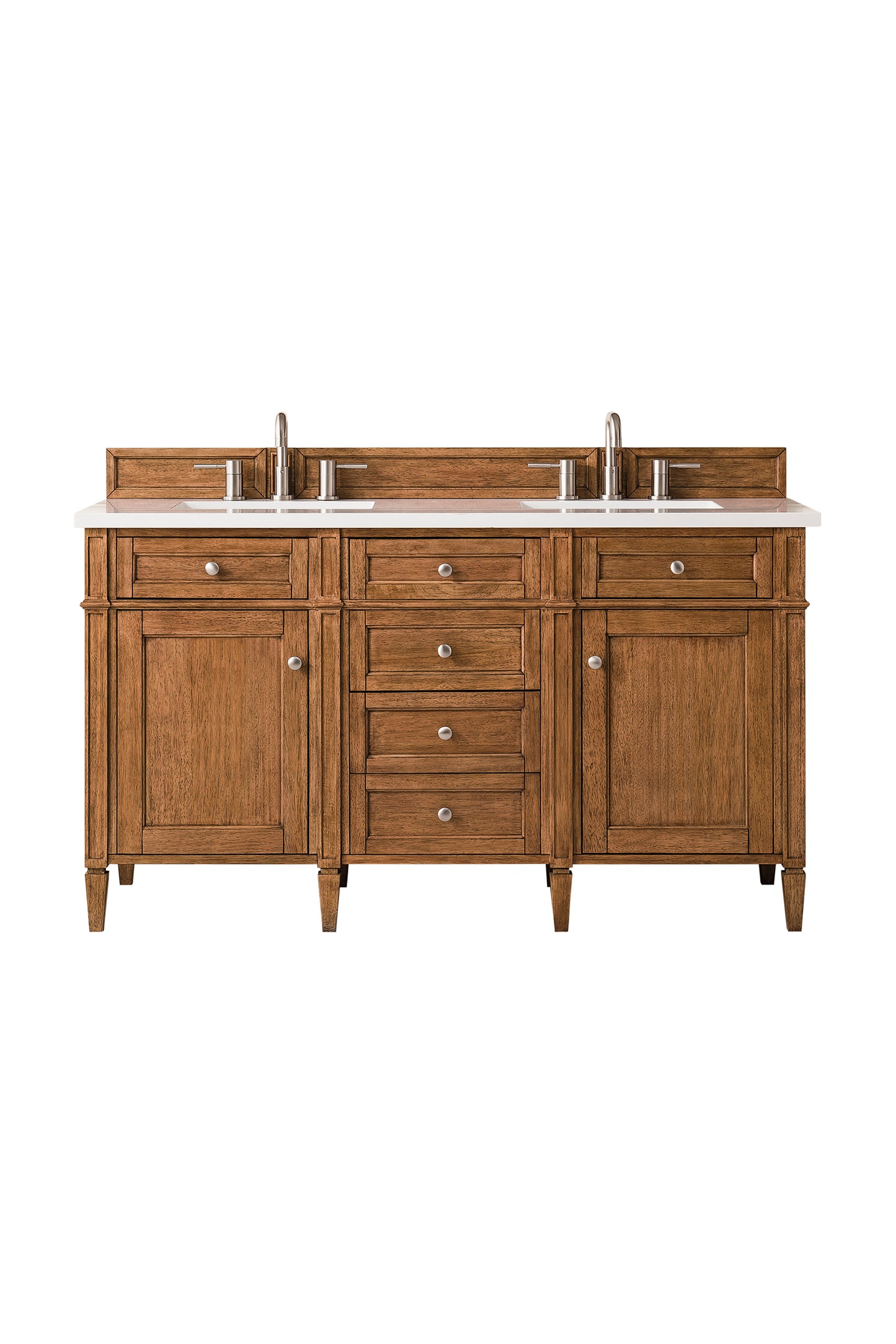 James Martin Brittany 60" Double Vanity with 3 CM Countertop