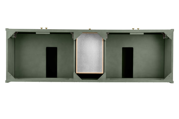 James Martin Chicago 72" Double Vanity with Single Hole 3CM White Zeus Silestone Top & Backsplash