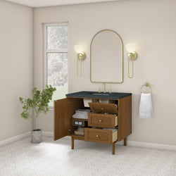 James Martin Laurent 36" Single Vanity with 3 CM Countertop