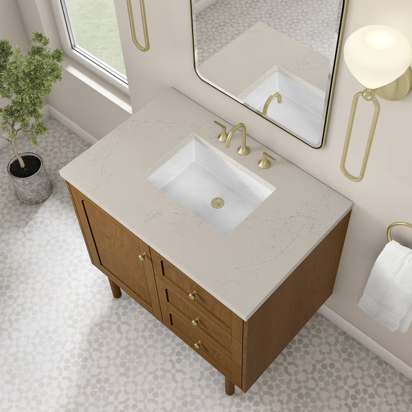 James Martin Laurent 36" Single Vanity with 3 CM Countertop