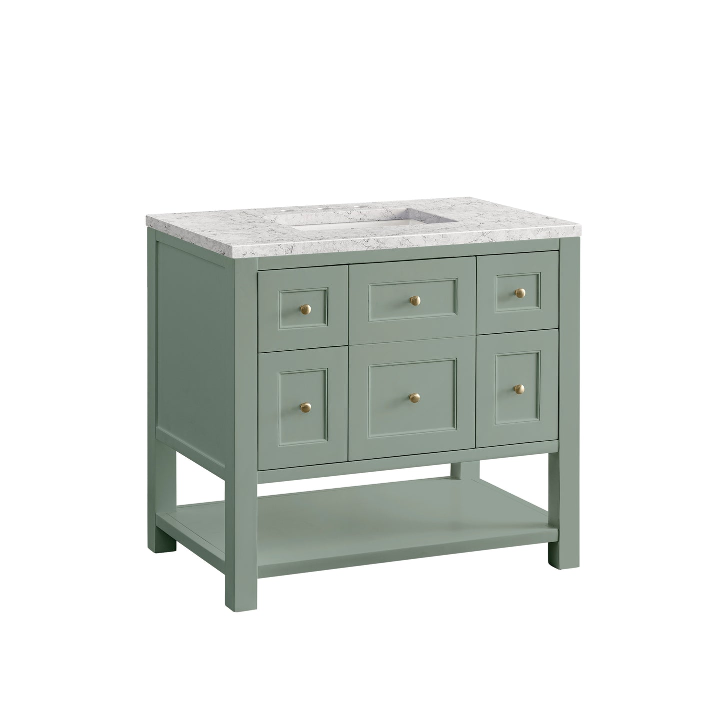 James Martin Breckenridge 36" Single Vanity w/ 3CM Countertop