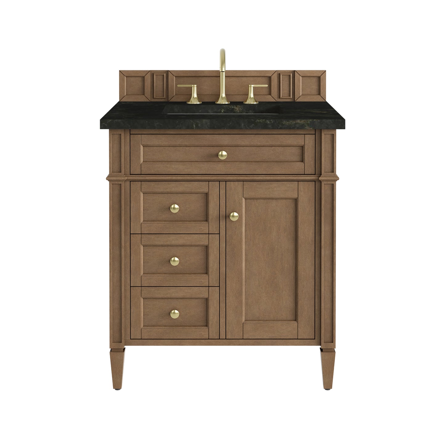 James Martin Brittany 30" Single Vanity with 3 CM Countertop