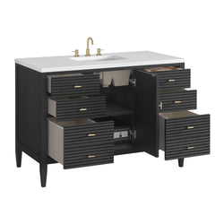 James Martin Myrrin 48" Single Vanity with 3 CM Countertop
