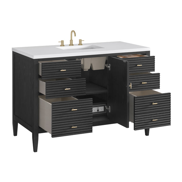 James Martin Myrrin 48" Single Vanity with 3 CM Countertop