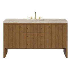 James Martin Hudson 60" Single Vanity with 3 CM Countertop