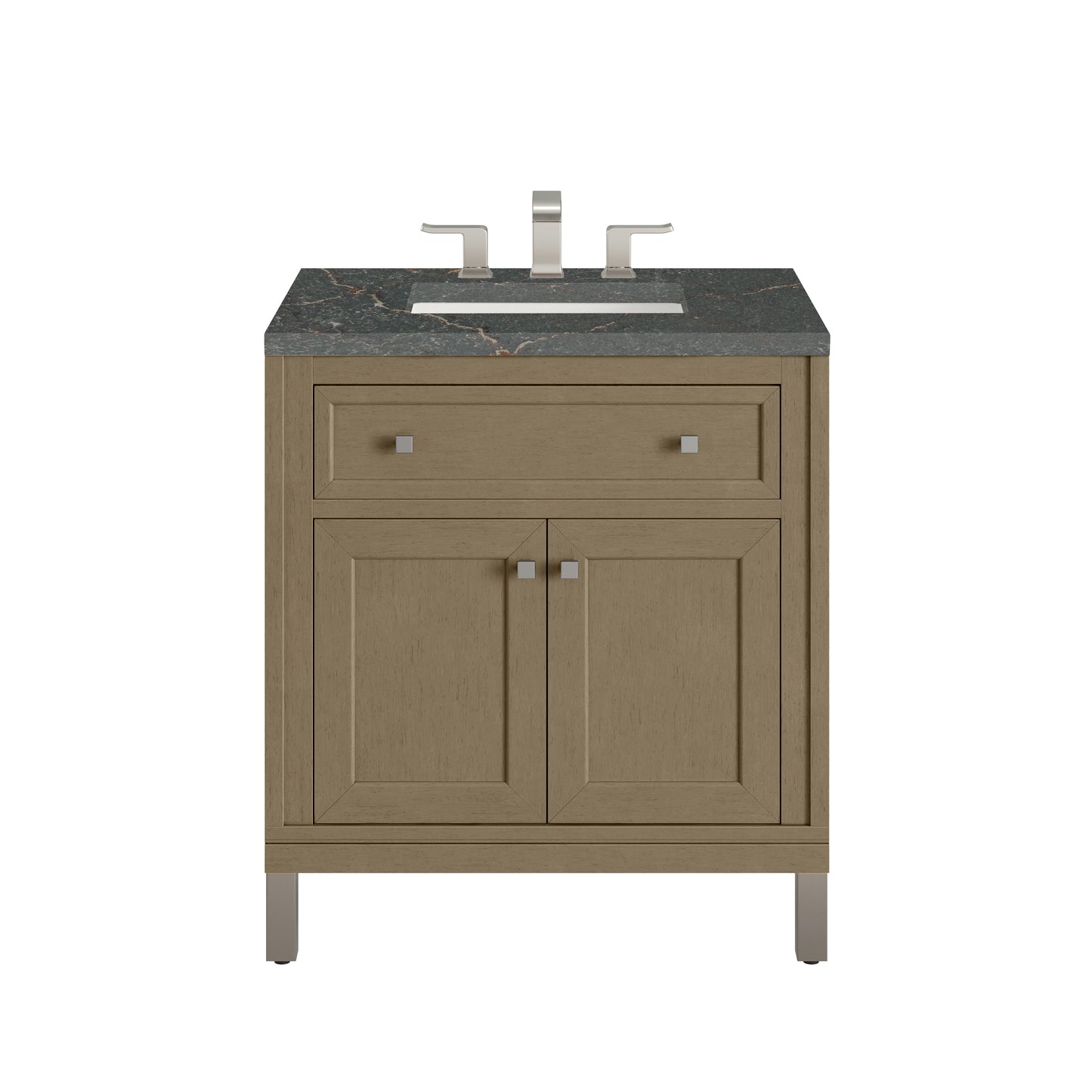 James Martin Chicago 30" Single Vanity with 3 CM Countertop