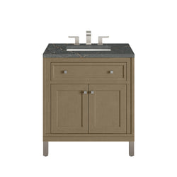 James Martin Chicago 30" Single Vanity with 3 CM Countertop