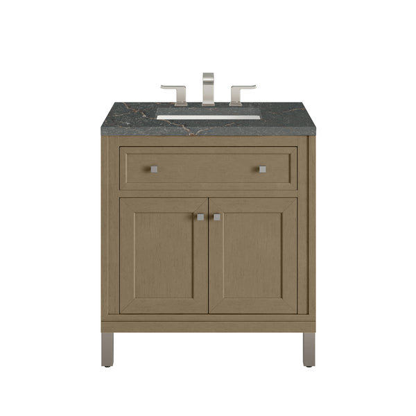 James Martin Chicago 30" Single Vanity with 3 CM Countertop