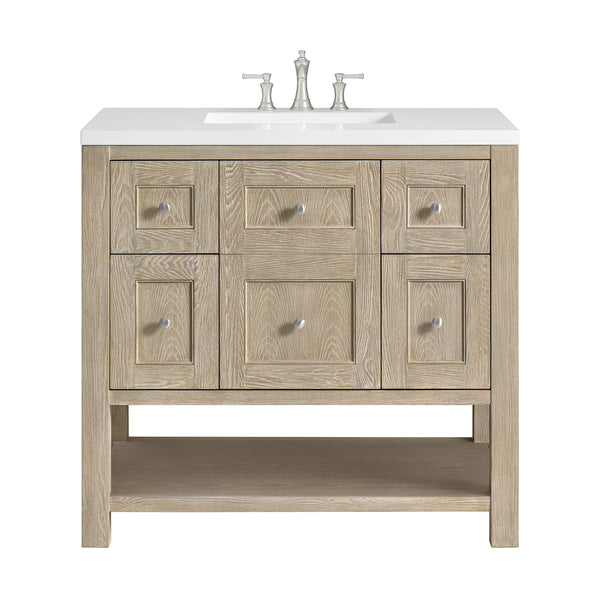 James Martin Breckenridge 36" Single Vanity w/ 3CM Countertop