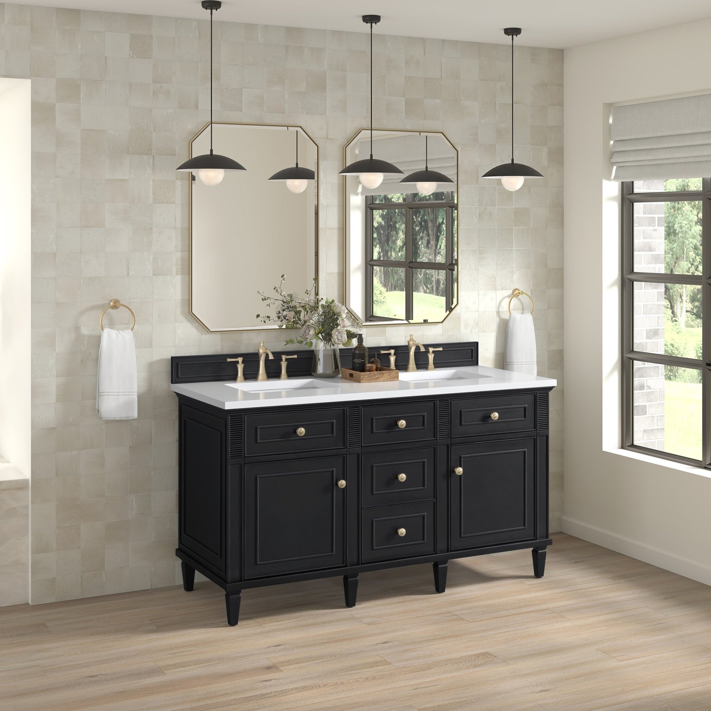 James Martin 60" Lorelai Double Vanity