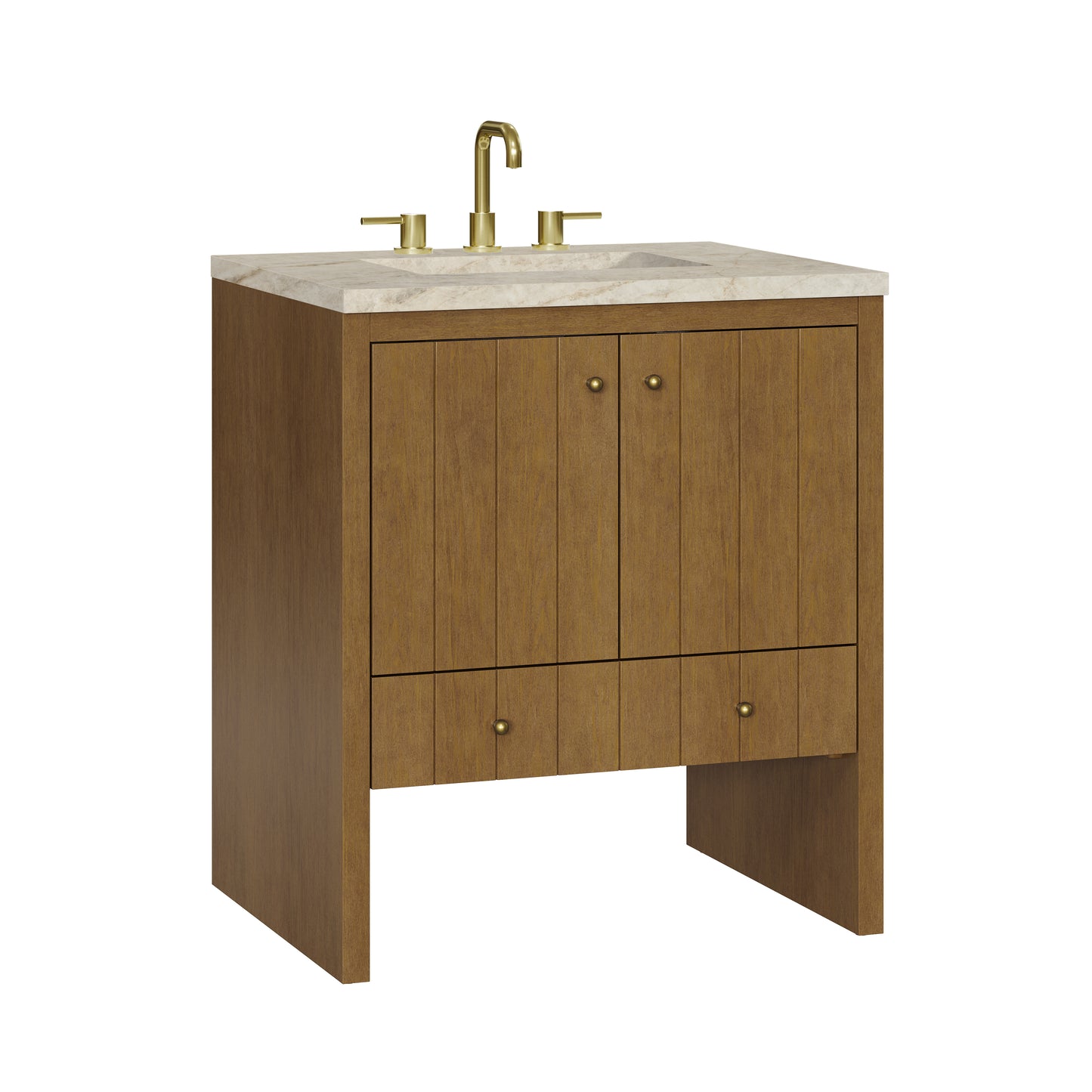 James Martin Hudson 30" Single Vanity with 3 CM Countertop