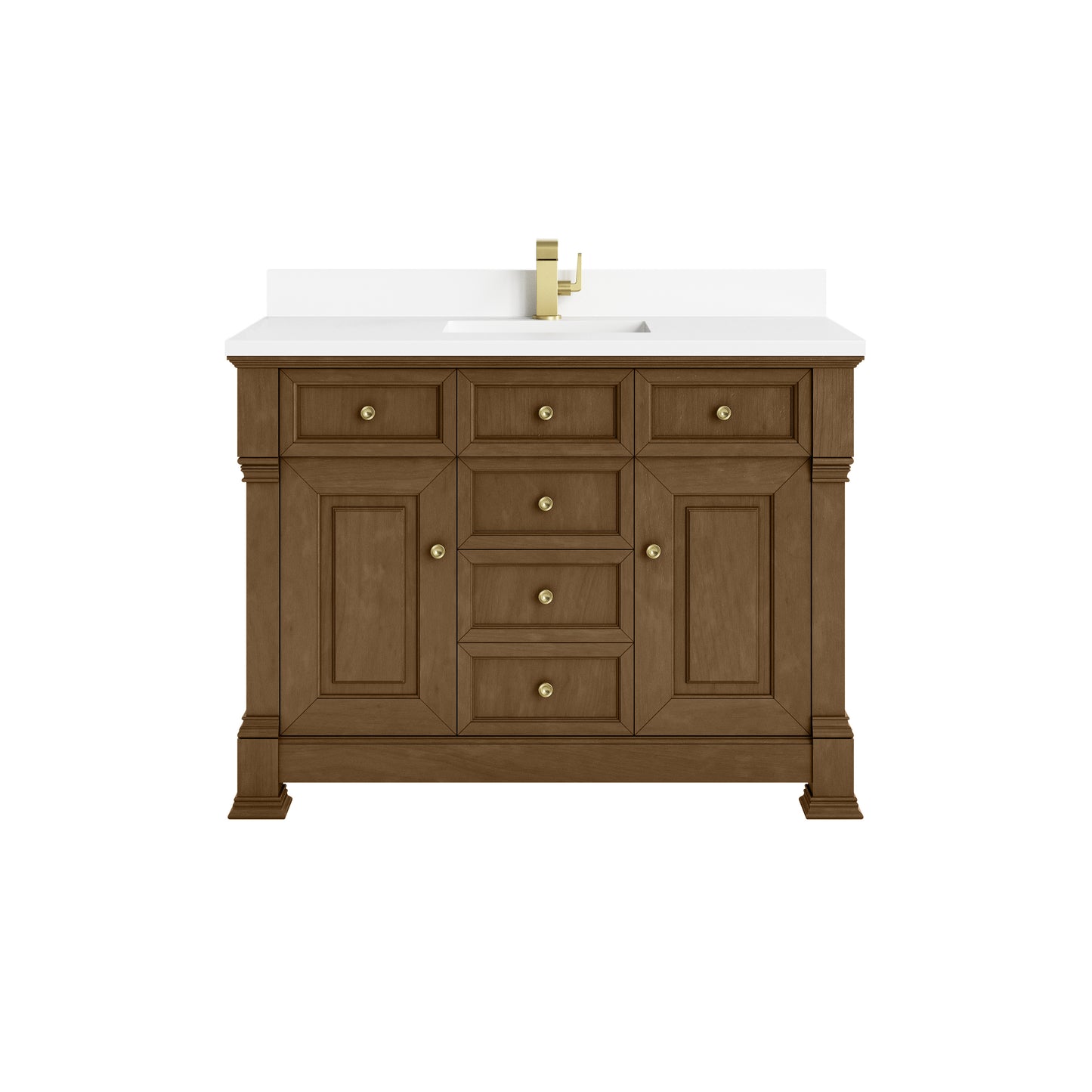 James Martin Brookfield 48" Single Vanity with 3 CM Countertop - Luxe Bathroom Vanities