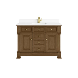 James Martin Brookfield 48" Single Vanity with 3 CM Countertop - Luxe Bathroom Vanities