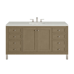 James Martin Chicago 60" Single Vanity with 3 CM Countertop