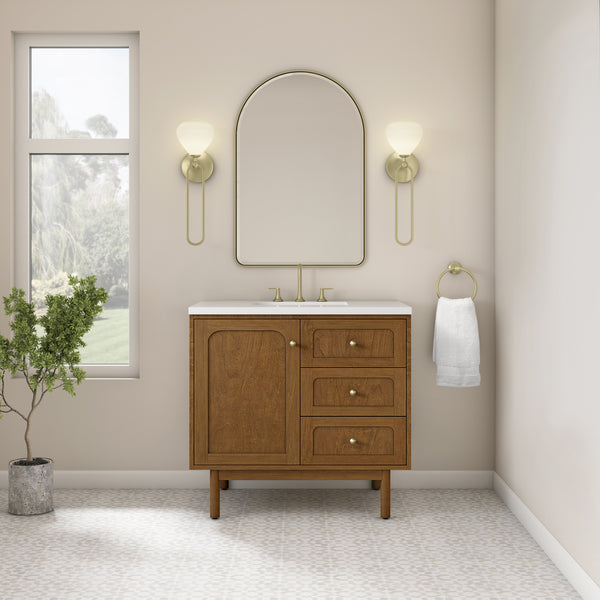 James Martin Laurent 36" Single Vanity with 3 CM Countertop