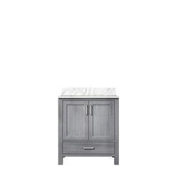 Lexora Collection Jacques 30 inch Bath Vanity and Top - Luxe Bathroom Vanities