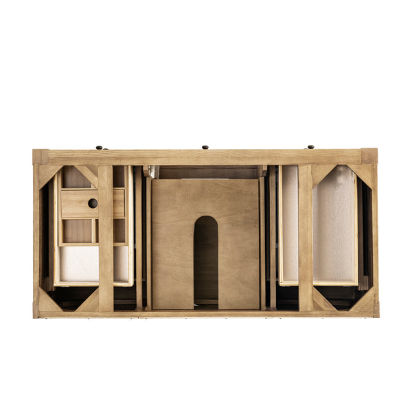 James Martin Breckenridge 48" Single Vanity, Light Natural Oak, Cabinet Only - Luxe Bathroom Vanities