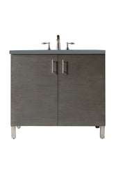 James Martin Metropolitan 36" Single Vanity with 3 CM Top - Luxe Bathroom Vanities