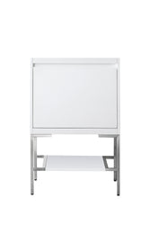 James Martin Mantova 23.6" Single Vanity Cabinet with Stand - Luxe Bathroom Vanities