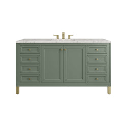 James Martin Chicago 60" Single Vanity with 3 CM Countertop