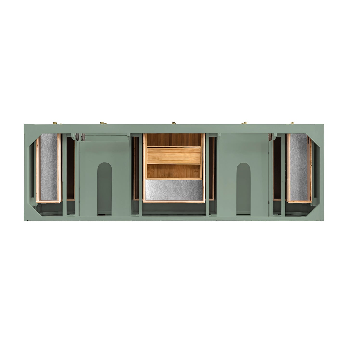 James Martin Breckenridge 72" Double Vanity w/ 3 CM Countertop