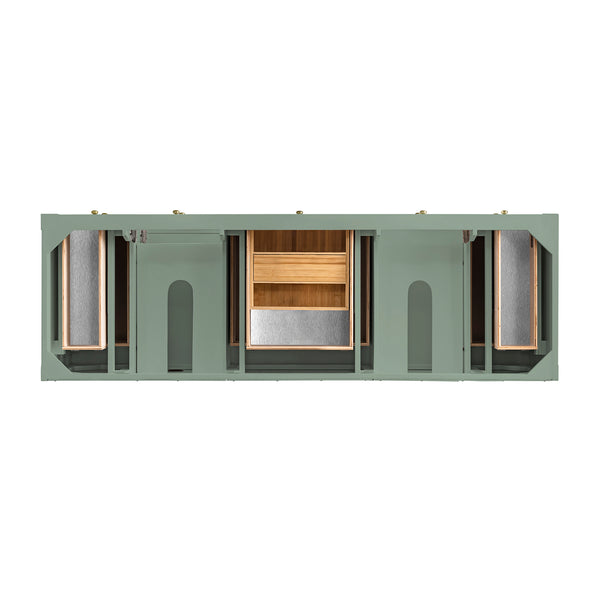 James Martin Breckenridge 72" Double Vanity w/ 3 CM Countertop